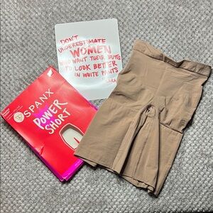 SPANX Power Short in Tan